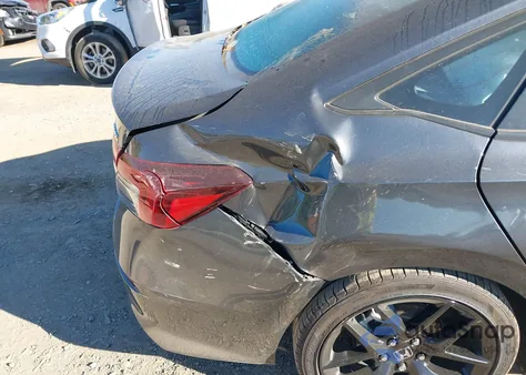 2025 Honda Civic Sport from USA, damaged, VIN 2HGFE2F57SH521209